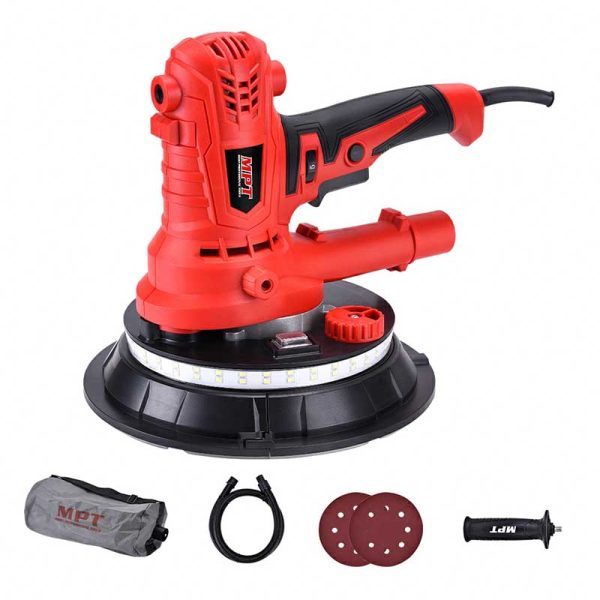 ماكينة سنفرة دائرية حوائط كهربائية بالإضاءة لد 850 وات سرعات 1853B MPT