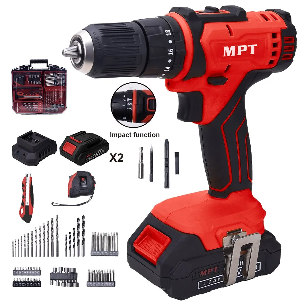 * ترابنو شحن 21 فولت 2 بطارية MPT MPCID2133 82